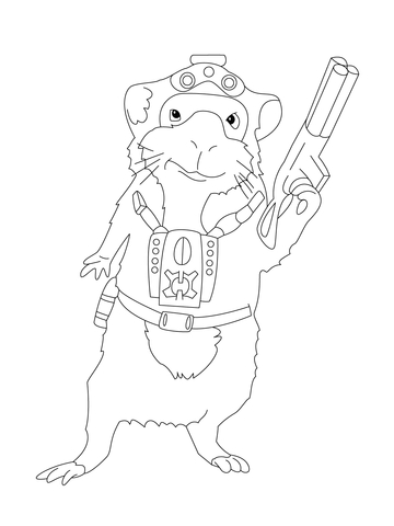 Darwin  Coloring Page